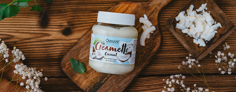 krem kokosowy z wiórkami OstroVit Creametto