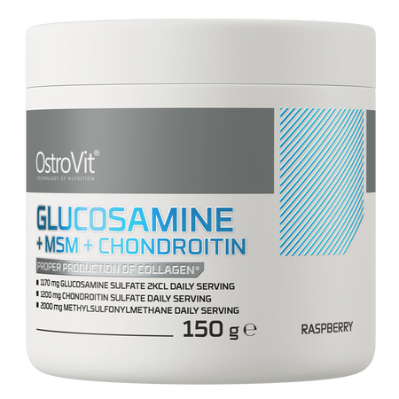 OstroVit Glukosamín + MSM + Chondroitín 150 g