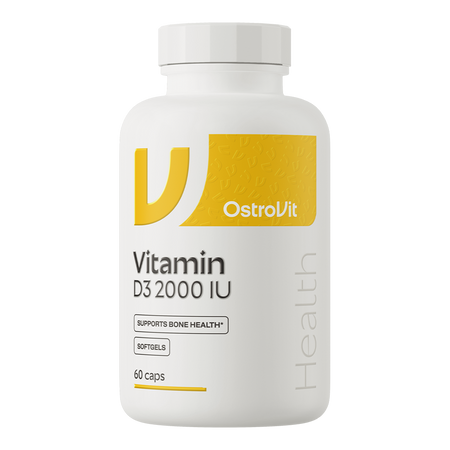 OstroVit Vitamín D3 2000 IU 60 kapsúl