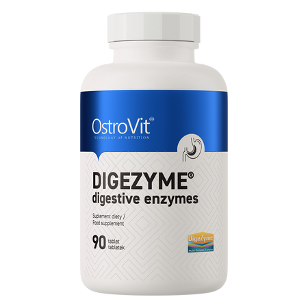 OstroVit Digezyme Tráviace Enzýmy 90 tabliet