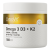 OstroVit Omega 3 D3+K2 180 kapsúl