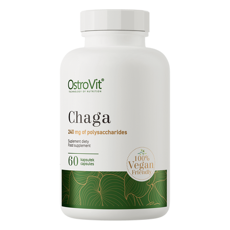 OstroVit Chaga VEGE 60 kapsúl