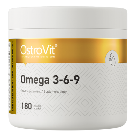 OstroVit Omega 3-6-9 180 kapsúl