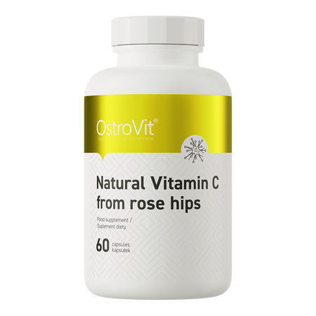 OstroVit Natural Wild Rose Vitamin C 60 kapsúl