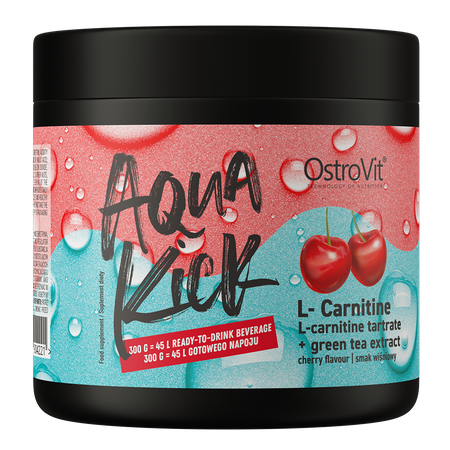 OstroVit Aqua Kick L-Karnitín 300 g