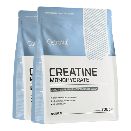OstroVit Kreatín Monohydrát 2 x 300 g