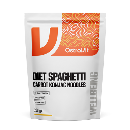 OstroVit Diet Špagety Mrkva Konjac Rezance 250 g