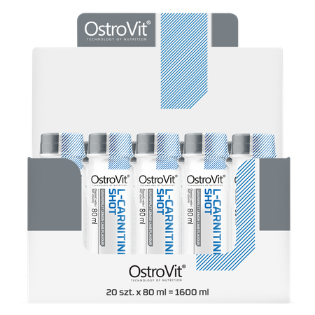 OstroVit L-Karnitín Shot 20 x 80 ml