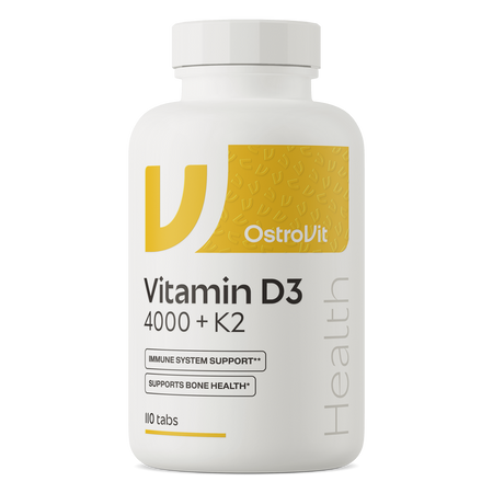 OstroVit Vitamín D3 4000 IU + K2 110 tabliet