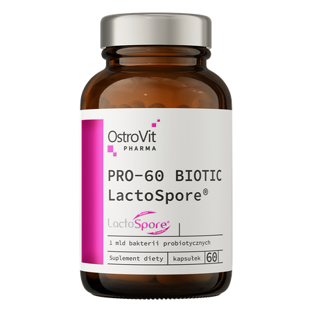 OstroVit Pharma PRO-60 BIOTIC LactoSpore 60 kapsúl