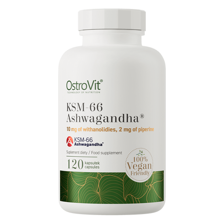 OstroVit KSM-66 Ashwagandha® VEGE 120 kapsúl