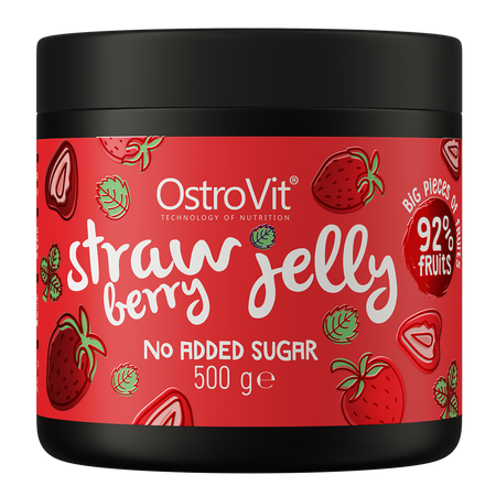 OstroVit Strawberry in Jelly Ovocie v želé 500 g