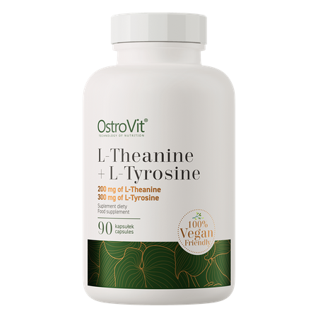 OstroVit L-Theanine + L-Tyrosine VEGE 90 kapsúl