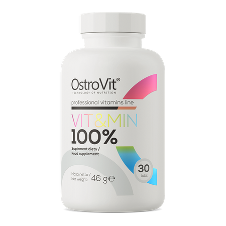 OstroVit 100% VIT&MIN 30 tabliet