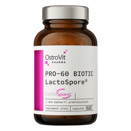 OstroVit Pharma PRO-60 BIOTIC LactoSpore 60 kapsúl