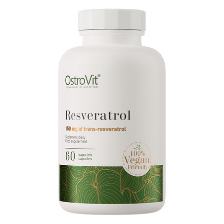 OstroVit Resveratrol VEGE 60 kapsúl