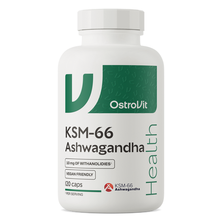 OstroVit KSM-66 Ashwagandha VEGE 120 kapsúl