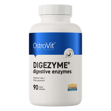 OstroVit Digezyme Tráviace Enzýmy 90 tabliet