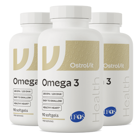 OstroVit Omega 3 Easy to Swallow 3 x 90 kapsúl
