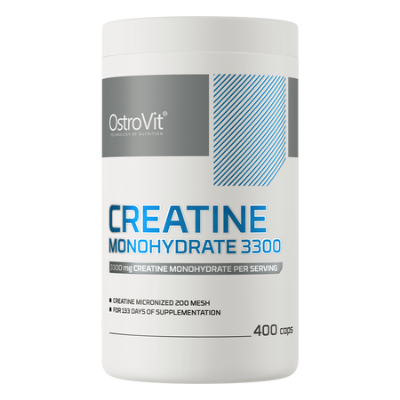 OstroVit Kreatín Monohydrát 3300 mg 400 kapsúl