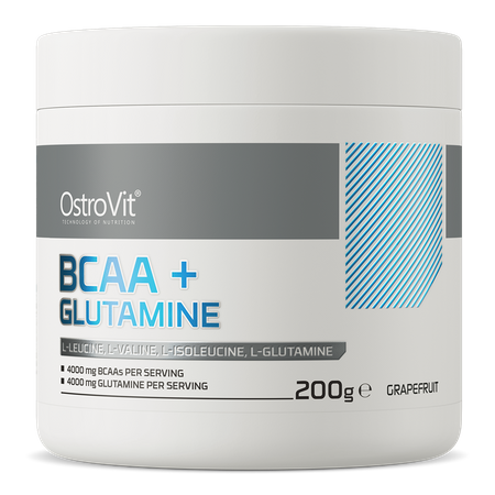 OstroVit BCAA + Glutamín 200 g