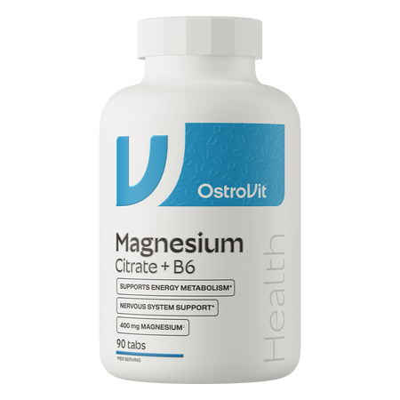 OstroVit Magnézium Citrát 400 mg + B6 90 tabliet