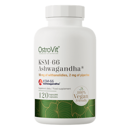 OstroVit KSM-66 Ashwagandha® VEGE 120 kapsúl