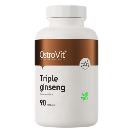 OstroVit Triple Ginseng VEGE 90 kapsúl