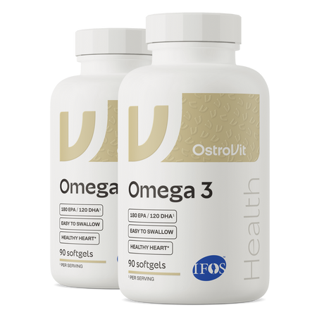 OstroVit Omega 3 Easy to Swallow 2 x 90 kapsúl
