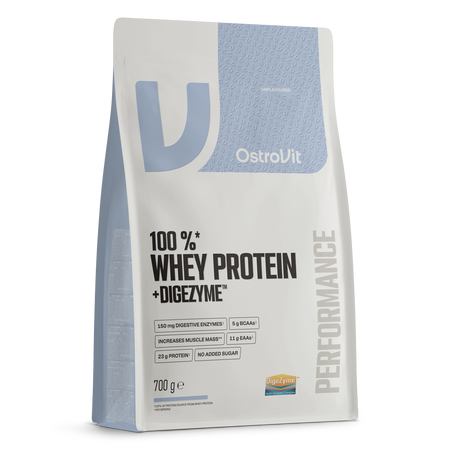 OstroVit 100% Srvátkový Proteín + Digezyme 700 g