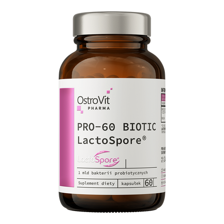 OstroVit Pharma PRO-60 BIOTIC LactoSpore 60 kapsúl