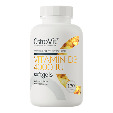 OstroVit Vitamín D3 4000 IU 120 kapsúl