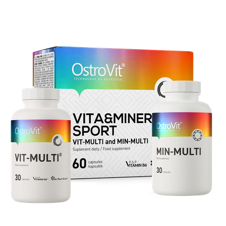 OstroVit VITA&MINERALS Sport 60 kapsúl