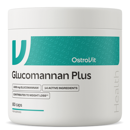 OstroVit Glucomannan Plus 180 kapsúl