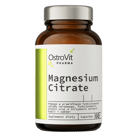 OstroVit Pharma Citrát horčíka 60 kapsúl