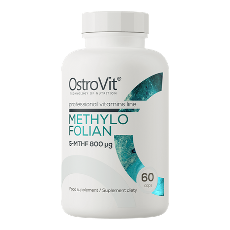 OstroVit Metylfolát 5-MTHF 800 μg 60 kapsúl