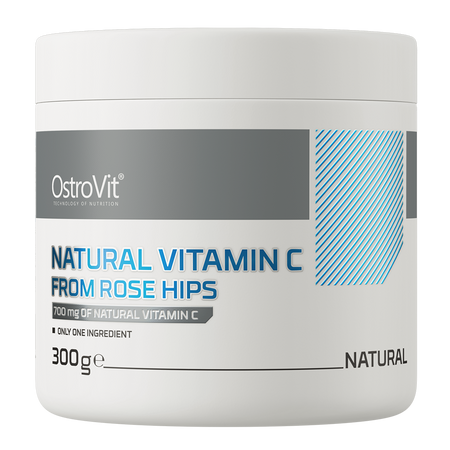OstroVit Prírodný Vitamín C z Divokej Ruže 300 g