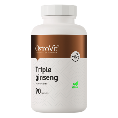 OstroVit Triple Ginseng VEGE 90 kapsúl