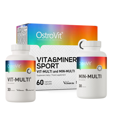 OstroVit VITA&MINERALS Sport 60 kapsúl