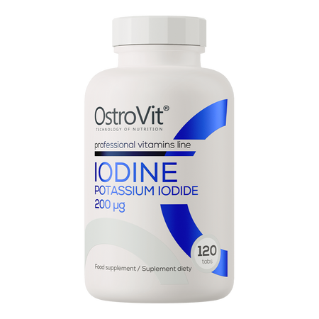 OstroVit Jodid Draselný 200 μg 120 tabliet