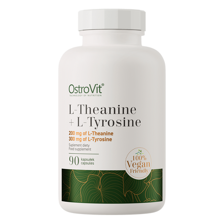 OstroVit L-Theanine + L-Tyrosine VEGE 90 kapsúl