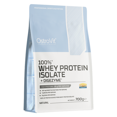 OstroVit 100% Srvátkový Proteínový Izolát + Digezyme 700 g