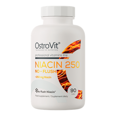 OstroVit Niacin 250 NO-FLUSH 90 tabliet