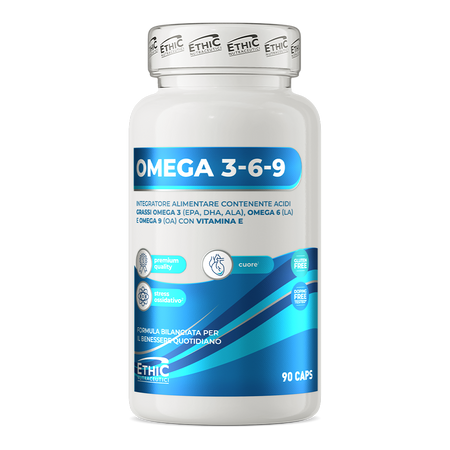 Ethic Nutraceutici Omega 3-6-9 90 kapsúl