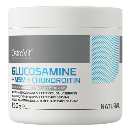 OstroVit Glukosamín + MSM + Chondroitín 150 g