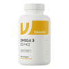 OstroVit Omega 3 D3+K2 90 kapsúl