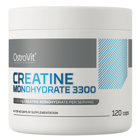 OstroVit Kreatín Monohydrát 3300 120 kapsúl