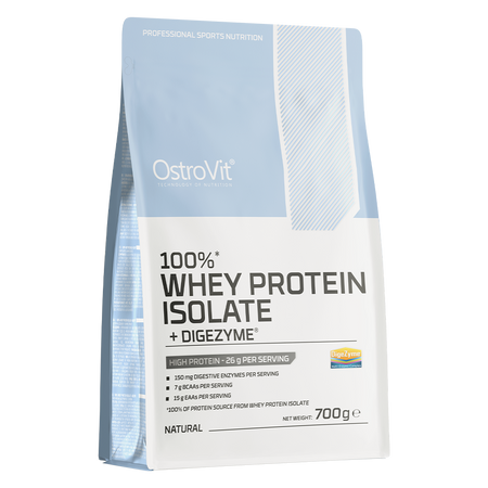 OstroVit 100% Srvátkový Proteínový Izolát + Digezyme 700 g