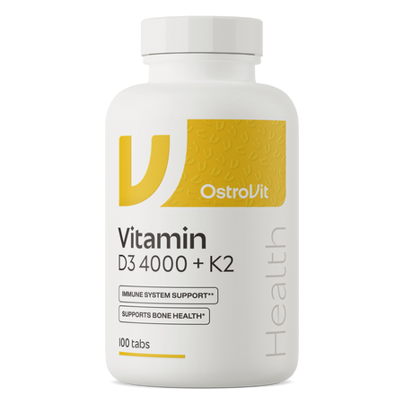 OstroVit Vitamín D3 4000 IU + K2 100 tabliet