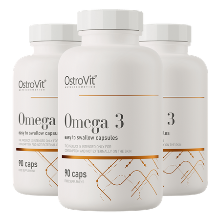 OstroVit Omega 3 Easy to Swallow 3 x 90 kapsúl